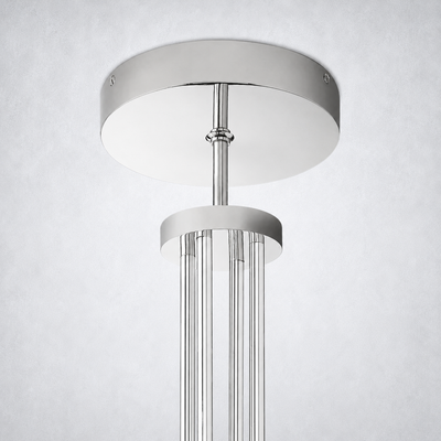 Imperial Glass Round Chandelier 36"