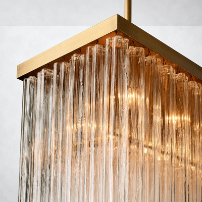 Signature Rectangular Chandelier 54”