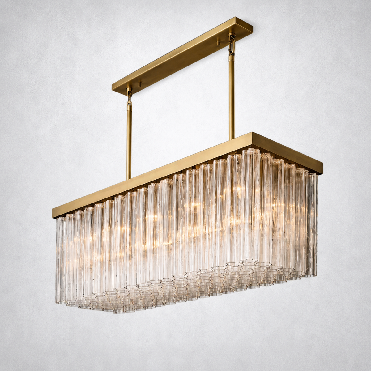 Signature Rectangular Chandelier 54”
