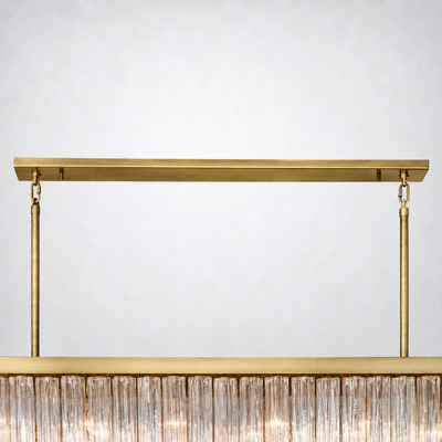 Signature Rectangular Chandelier 73”