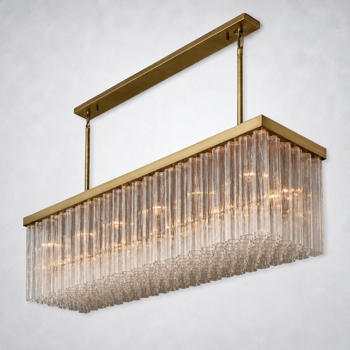 Signature Rectangular Chandelier 73”