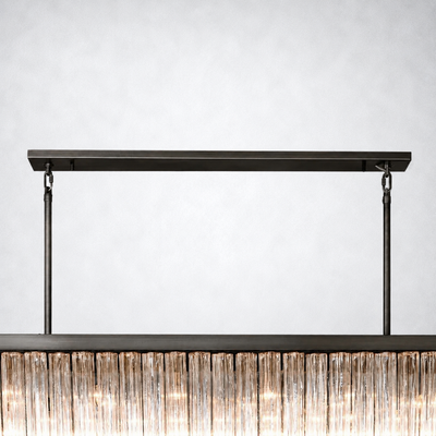 Signature Rectangular Chandelier 73”