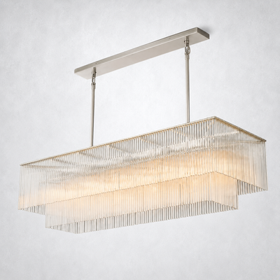 Rosemont Rectangular Chandelier 54"