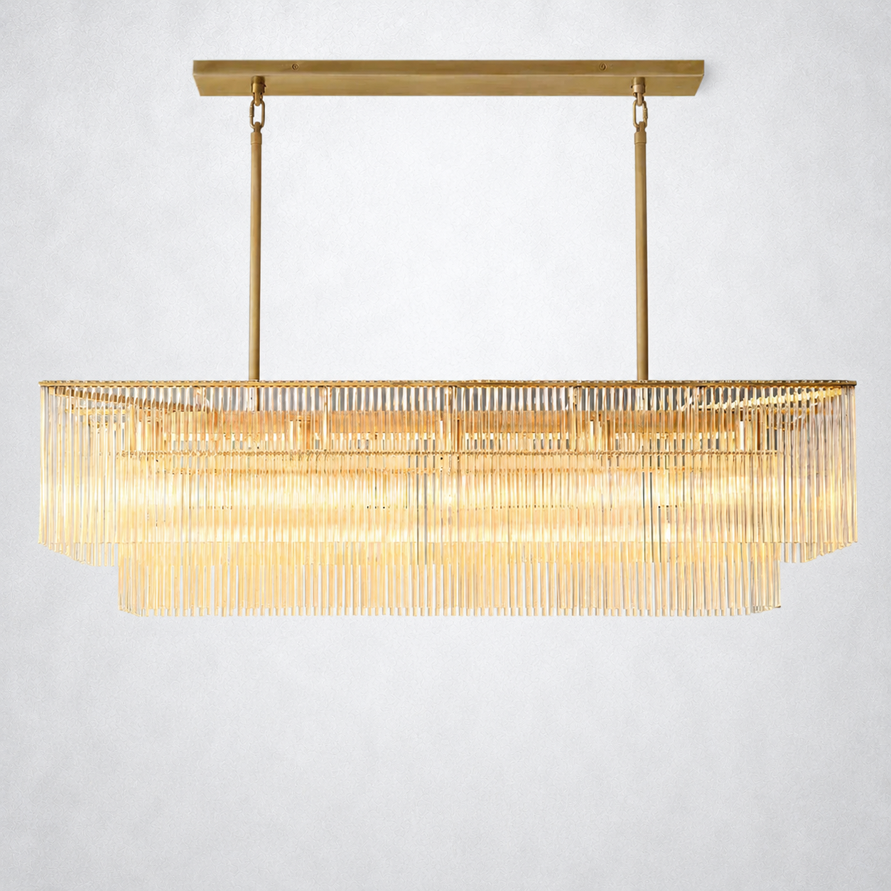 Rosemont Rectangular Chandelier 54"