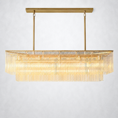 Rosemont Rectangular Chandelier 54"