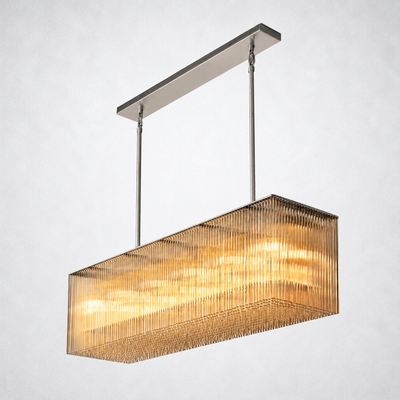 Rosemont Rectangular Chandelier 54"