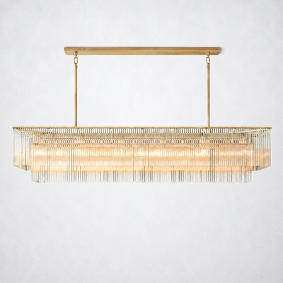 Rosemont Rectangular Chandelier 72"
