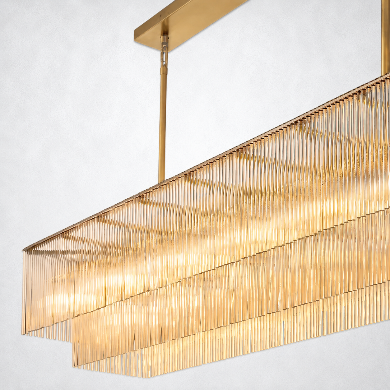 Rosemont Rectangular Chandelier 72"