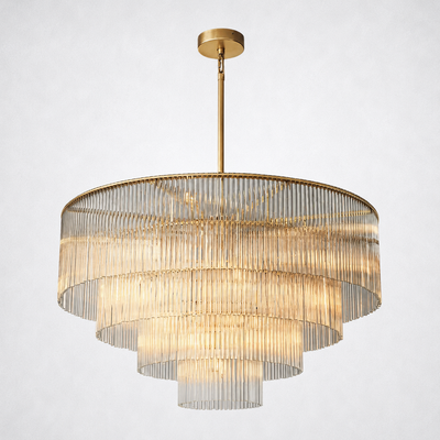 Rosemont Round Chandelier 40"