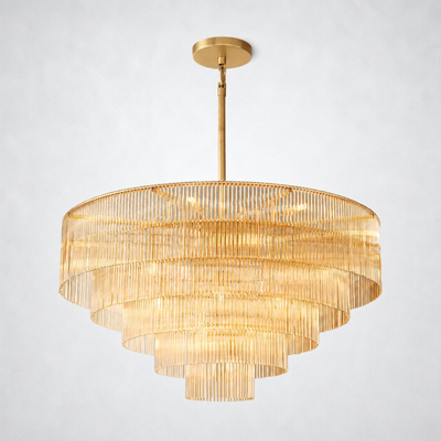 Rosemont Round Chandelier 50"