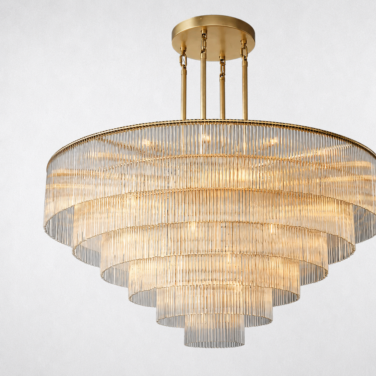 Rosemont Round Chandelier 60"