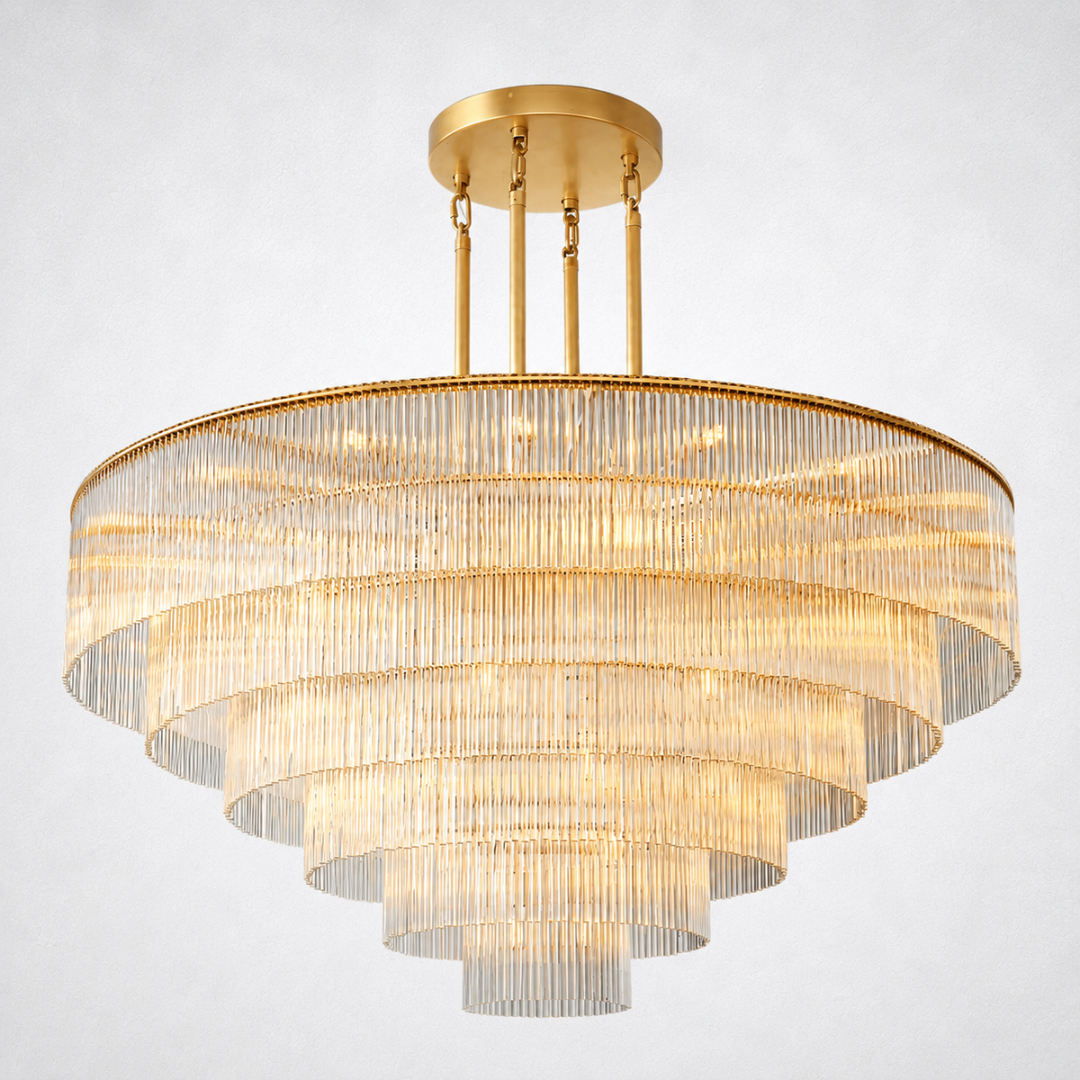 Rosemont Round Chandelier 60"