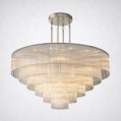 Rosemont Round Chandelier 60"