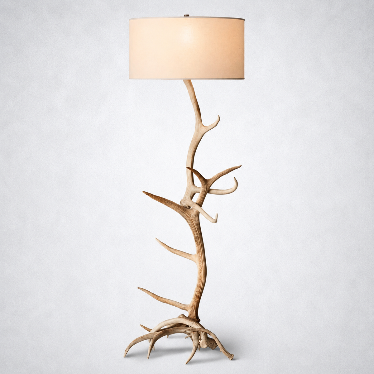 Moonlit Elk Antler Floor Lamp