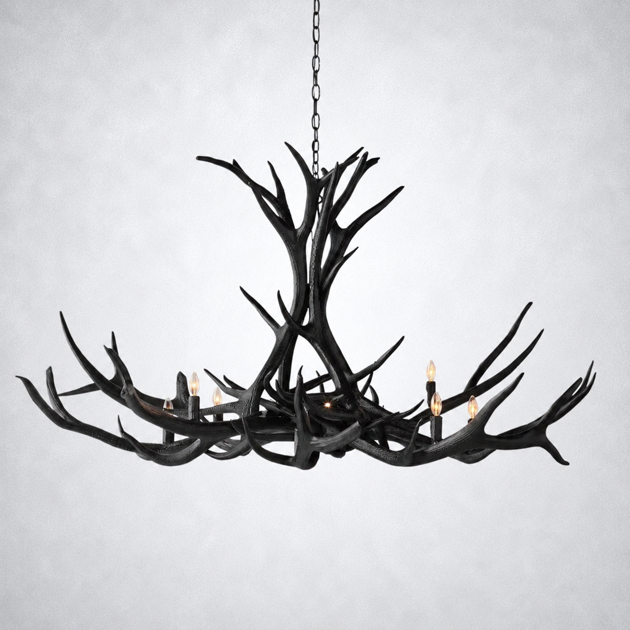 Moonlit Antler Chandelier 60"