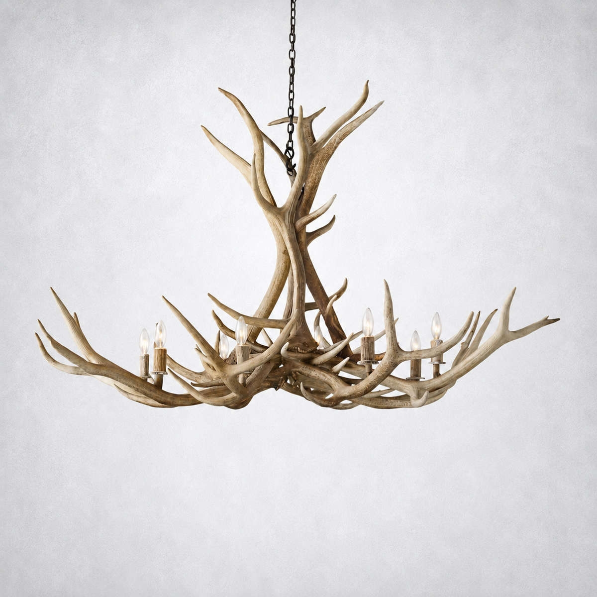 Moonlit Antler Chandelier 60"