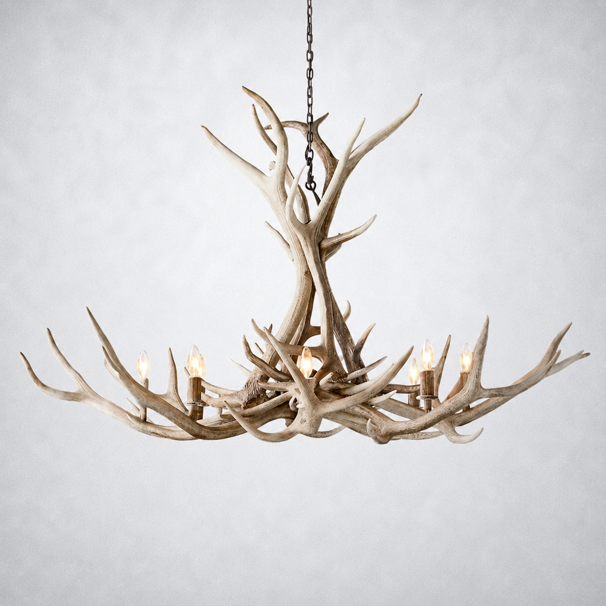 Moonlit Antler Chandelier 60"