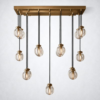 Liora Pearl Linear Chandelier 36"