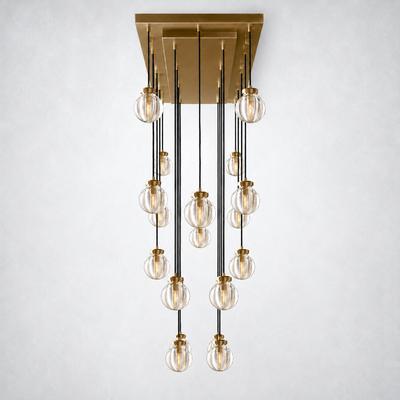 Liora Pearl Linear Chandelier 54"