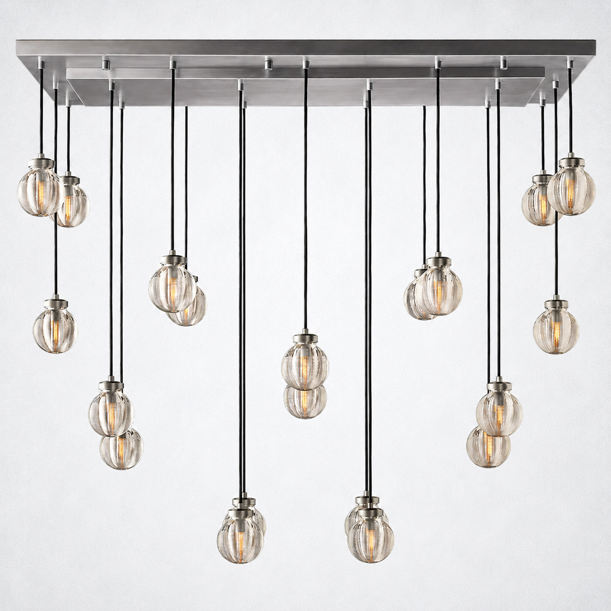 Liora Pearl Linear Chandelier 54"