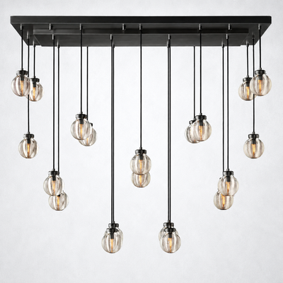 Liora Pearl Linear Chandelier 54"