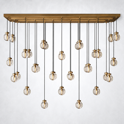 Liora Pearl Linear Chandelier 72"