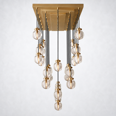 Liora Pearl Linear Chandelier 72"