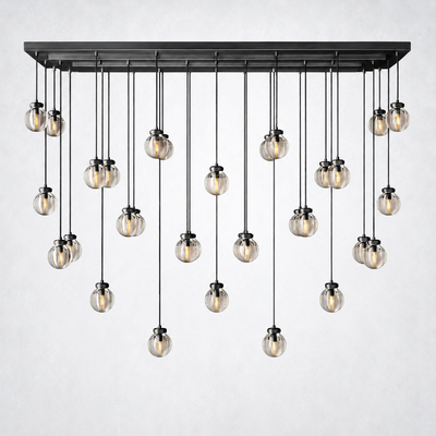 Liora Pearl Linear Chandelier 72"