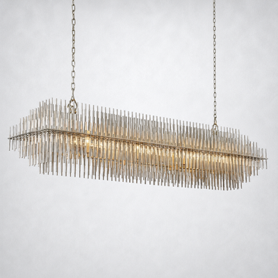 Tindra Rectangular Chandelier 54"