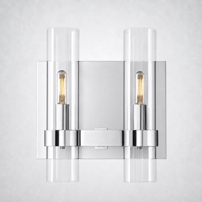 Summit Modern Fashion Glass Double Sconce
