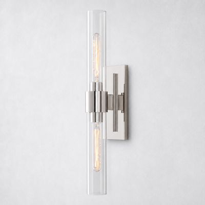 Summit Modern Fashion Glass Linear Sconce 23"