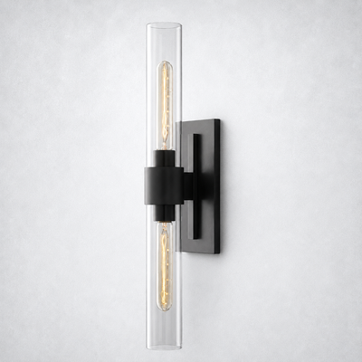 Summit Modern Fashion Glass Linear Sconce 23"