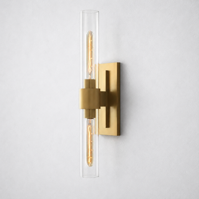 Summit Modern Fashion Glass Linear Sconce 23"
