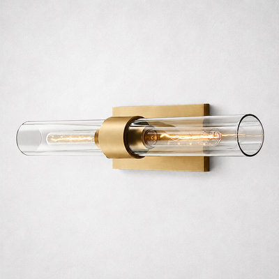 Summit Modern Fashion Glass Linear Sconce 23"