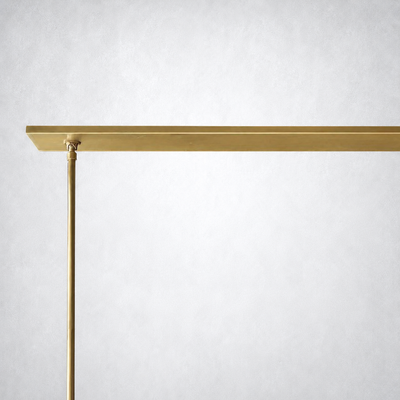 Summit Modern Fashion Glass Linear Chandelier 71''