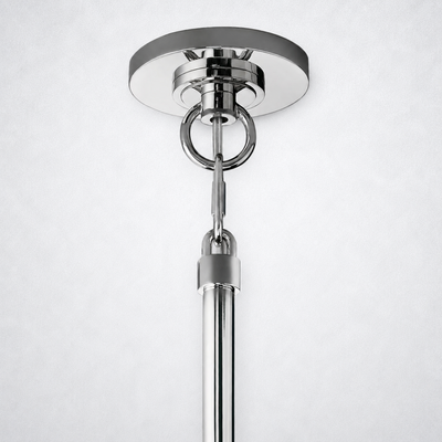 Meridian Clear Crystal Chandelier 24"