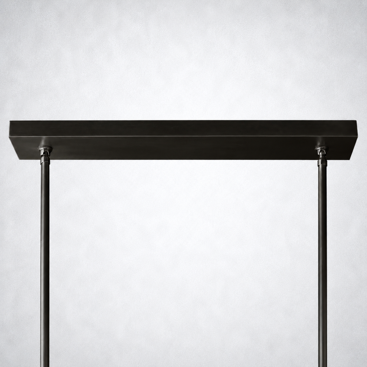 Meridian Cristal Double Linear Smoke Chandelier 60"