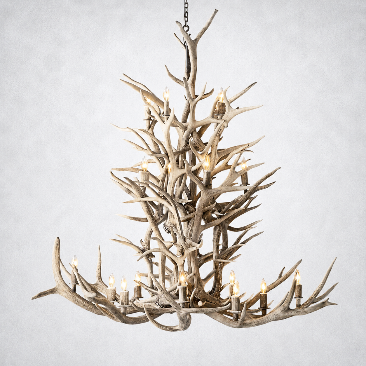 Moonlit Antler Chandelier 66"
