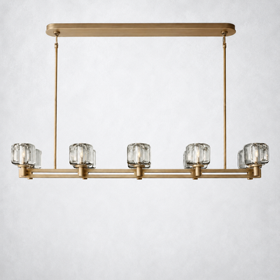 Amara Crystal Linear Chandelier