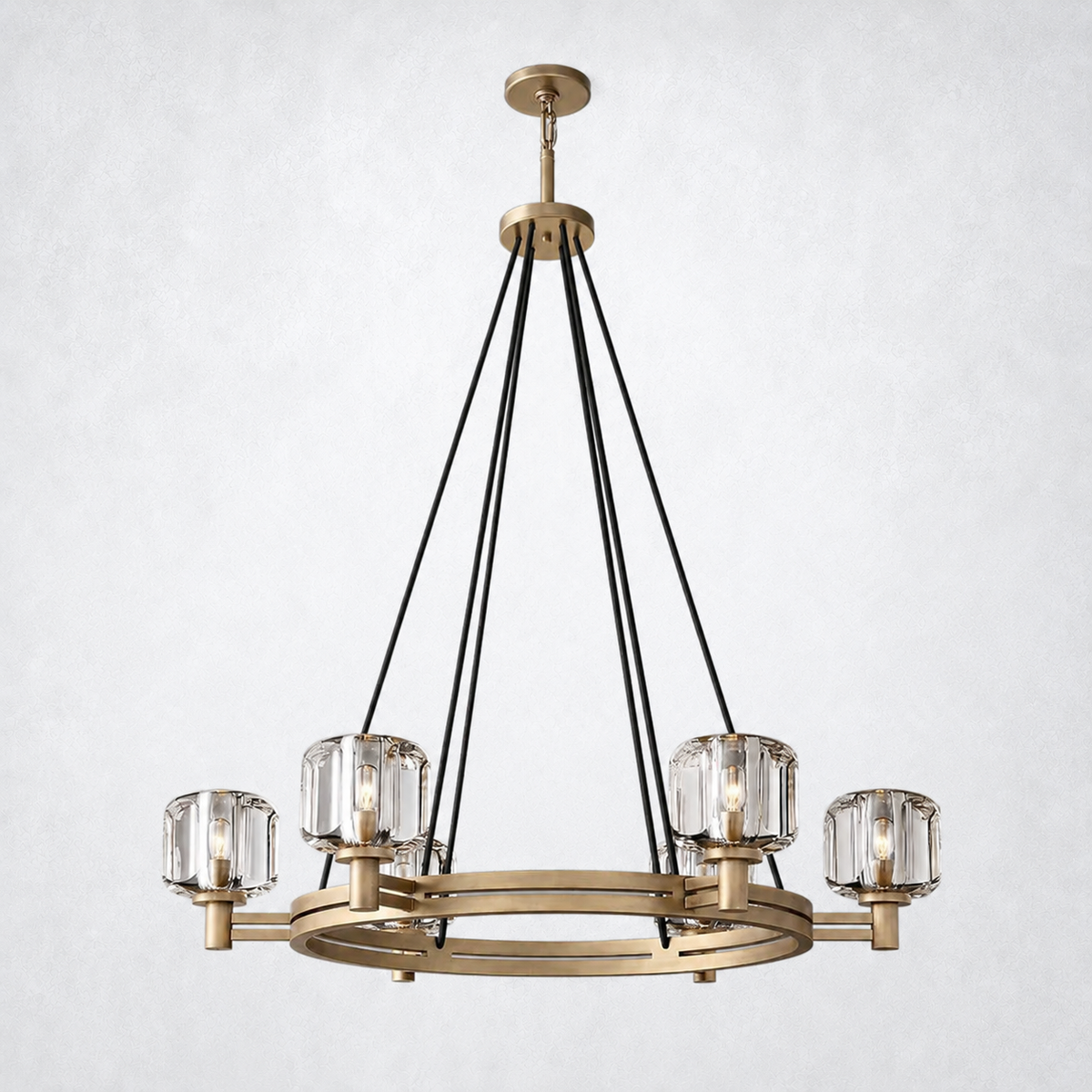 Amara Crystal Round Chandelier