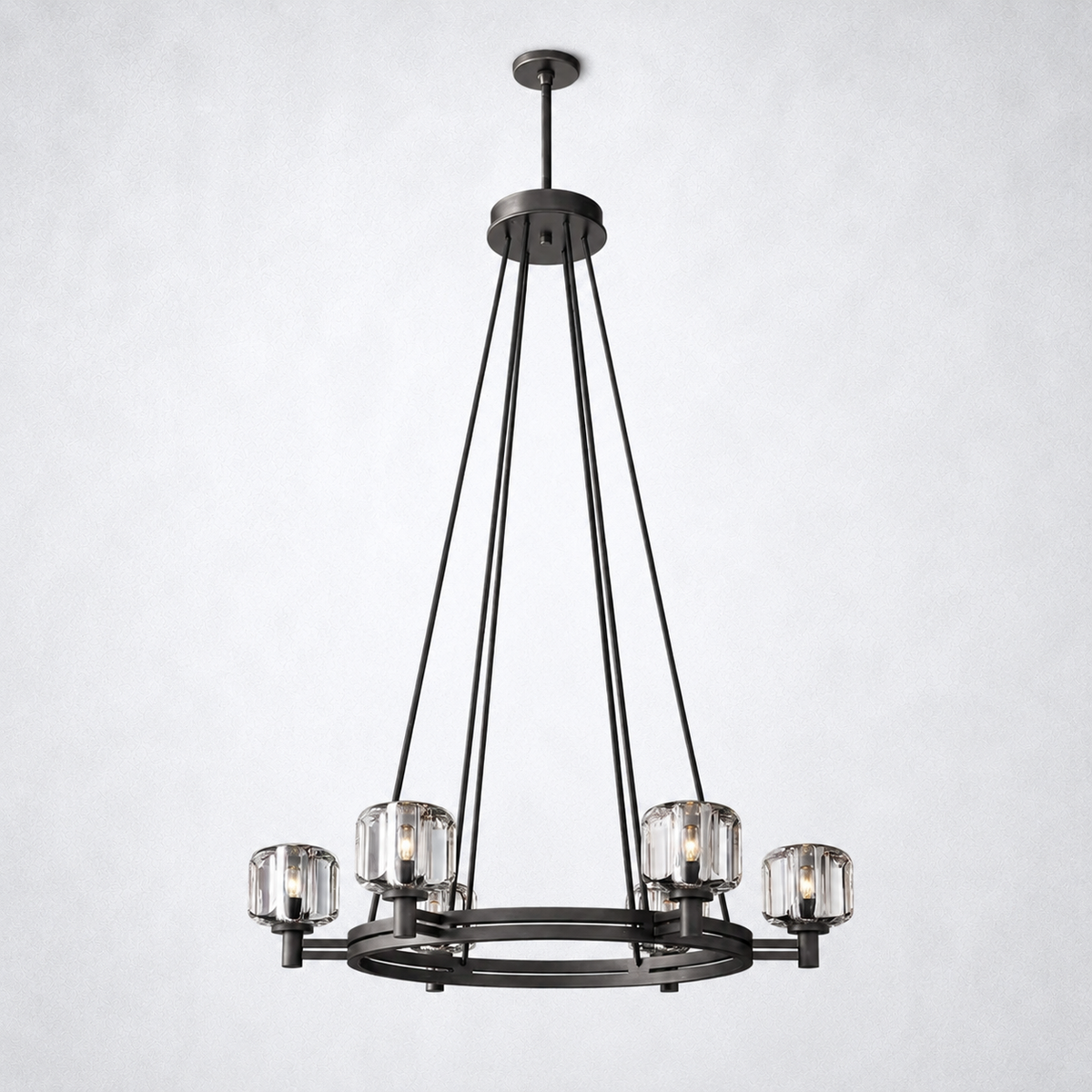 Amara Crystal Round Chandelier