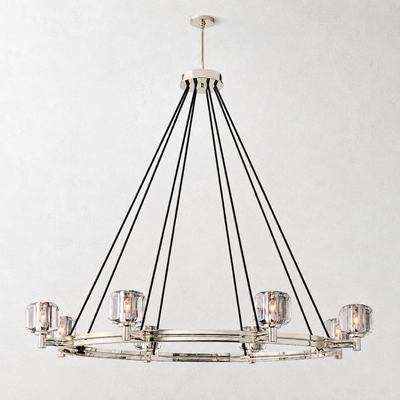 Amara Crystal Round Chandelier