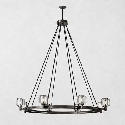 Amara Crystal Round Chandelier