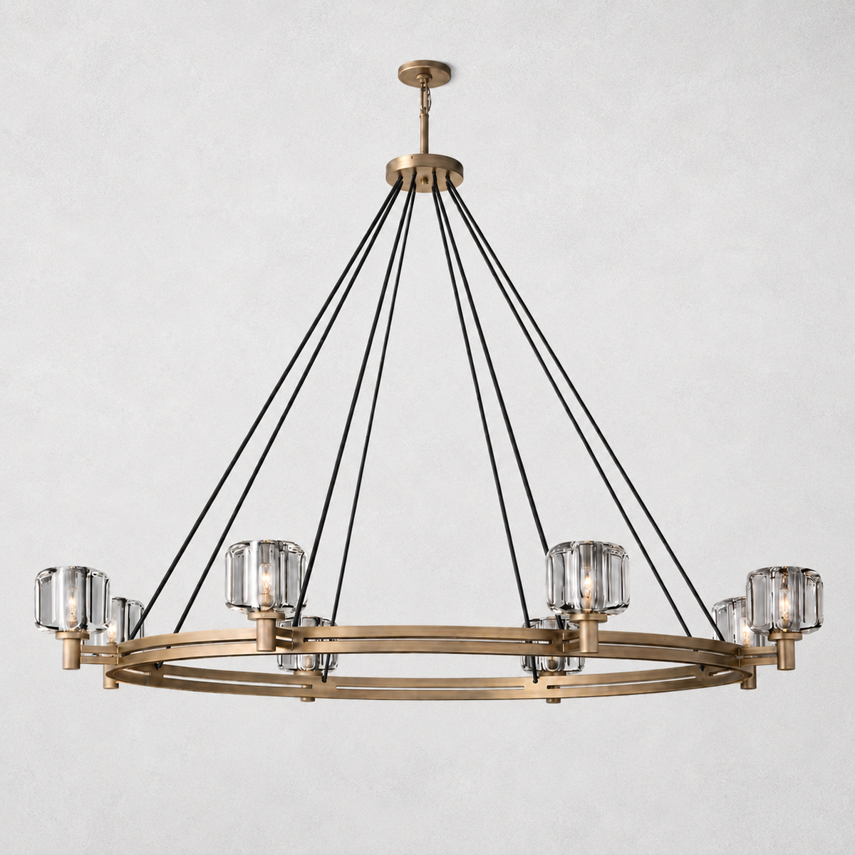 Amara Crystal Round Chandelier