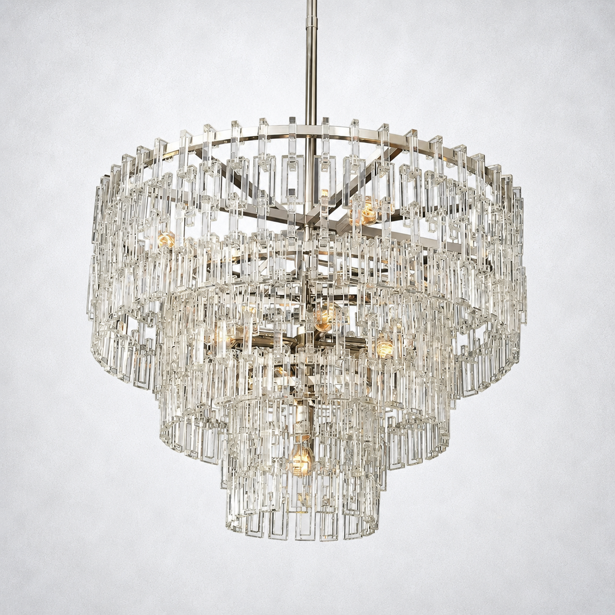 Riviera 3-Tier Round Chandelier 36"