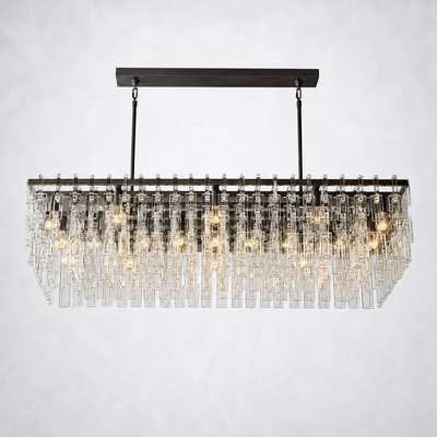 Riviera Rectangle Chandelier 60"
