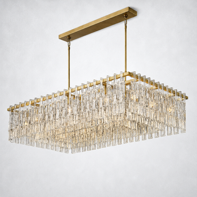 Riviera Rectangle Chandelier 60"