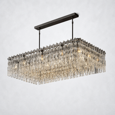Riviera Rectangle Chandelier 60"