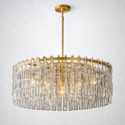 Riviera Round Chandelier 36"
