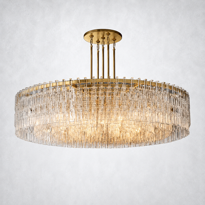 Riviera Round Chandelier 60"